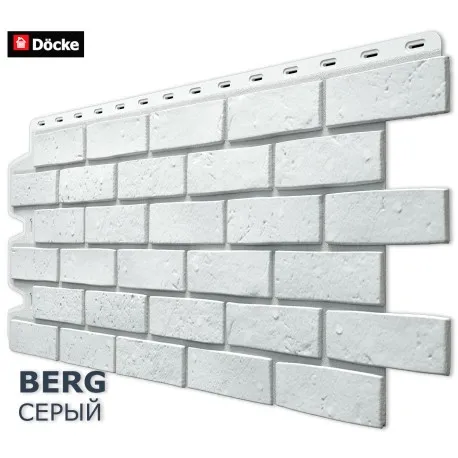 Берг Серый  0,44м2 Деке Под кирпич