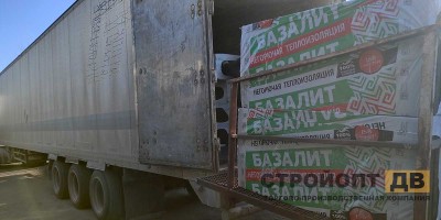Погрузка утеплителя Технониколь