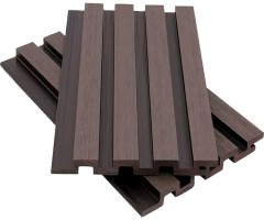 Фасадная панель ДПК 4-бруска 13*177/168*2900мм 3D, NUSADUA, темно-серый
