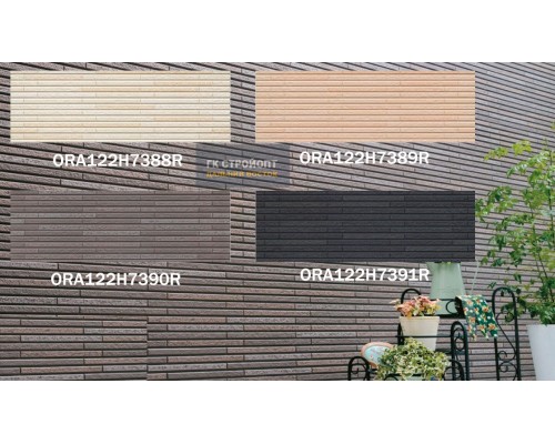 Купить Фиброцементные панели Коношима ORA122H7391R, 1,38м2