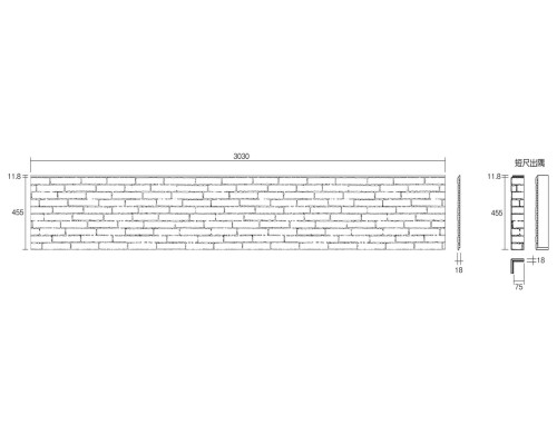 Купить Фиброцементные панели Коношима ORA153H7431R, 1,38м2