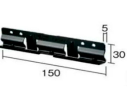 Купить Стартовая планка для вертикального монтажа BTK-D10, 3 м