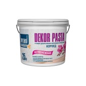 Штукатурка полимерная БЕРГАУФ DEKOR Pasta  Короед, 25кг  Штукатурка полимерная БЕРГАУФ DEKOR Pasta  Короед, 25кг