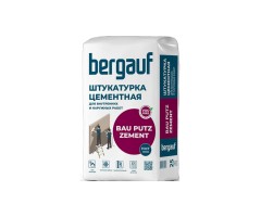 Штукатурка цементная БЕРГАУФ  BAU PUTZ ZEMENT, 25кг