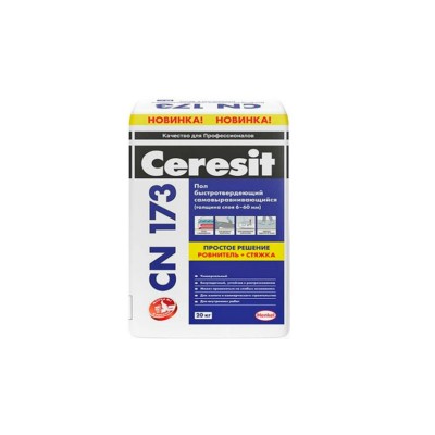Купить Наливной пол Церезит CN 173 цементный, 20кг