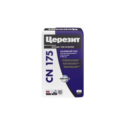Купить Наливной пол Церезит CN 175 цементный, 25кг