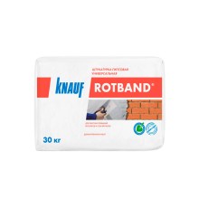 Штукатурка гипсовая КНАУФ РОТБАНД, 30кг