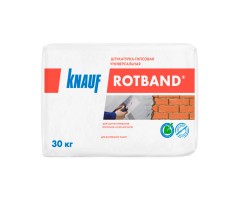Штукатурка гипсовая КНАУФ РОТБАНД, 30кг