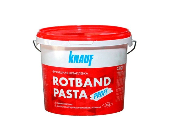 Шпатлевка полимерная КНАУФ РОТБАНД PASTA  25кг Шпатлевки