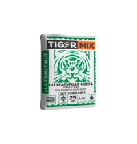 Штукатурка цементная ТайгерМикс Т-11, 25кг