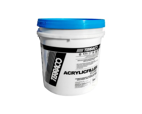 Купить Шпатлевка акриловая ТЕРРАКО АКРИЛИК ФИЛЛЕР 25кг