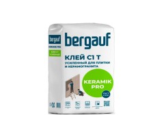 Клей плиточный БЕРГАУФ ГРАНИТ C2 TE, 25кг