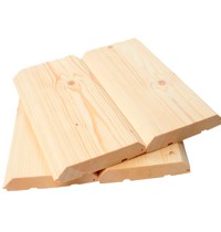 Вагонка Штиль 16х145мм, 3м Имитация Бруса, СОСНА  сорт АВ реечная 