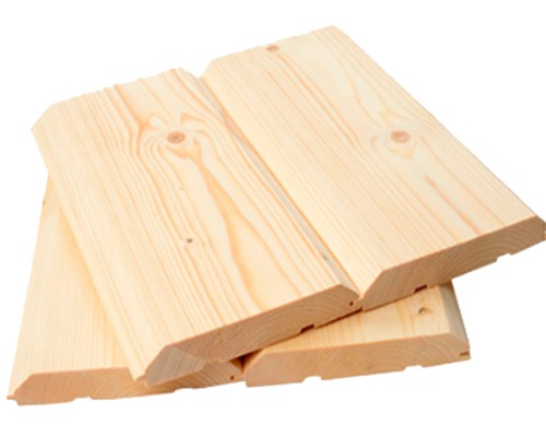 Вагонка Штиль 16х145мм, 4м Имитация Бруса, СОСНА  сорт АВ 