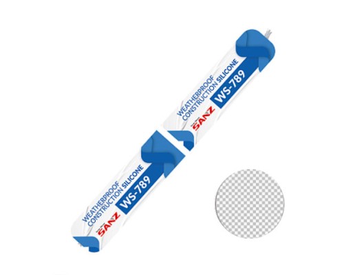 Герметик силикон. прозрачный  590мл SANZ WS-789 RTV-1 