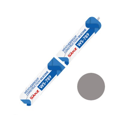 Герметик силикон. серый 590мл SANZ WS-789 RTV-1 