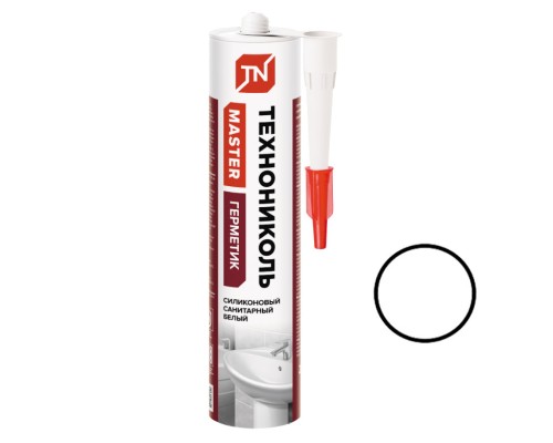 Герметик силикон. санитарн. белый  280мл Технониколь