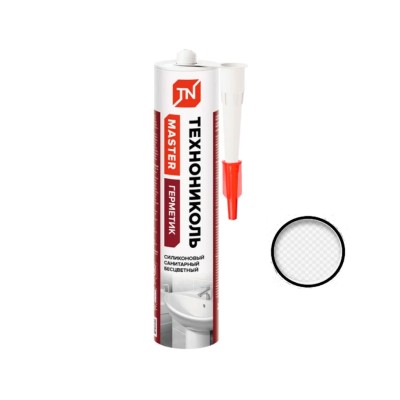 Герметик силикон. санитарн. прозрачный  280мл Технониколь