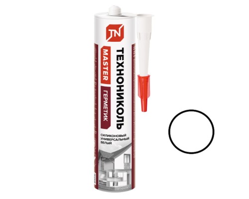 Герметик силикон. универс. белый  280мл Технониколь