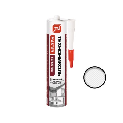 Герметик силикон. универс.прозрачный  280мл Технониколь