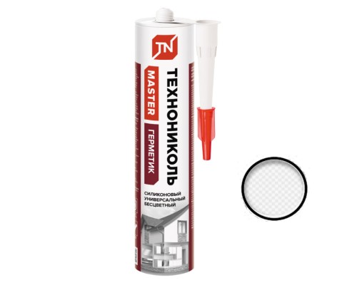 Герметик силикон. универс.прозрачный  280мл Технониколь