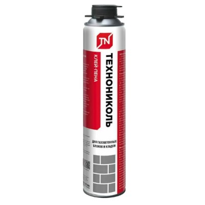 Клей-пена для газобетонных блоков и кладки 1000мл