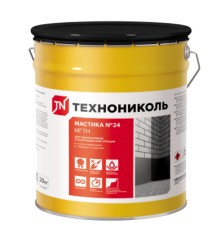 Мастика гидроизоляционная  № 24 МГТН, 20 кг