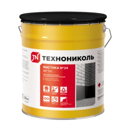 Мастика гидроизоляционная  № 24 МГТН, 20 кг