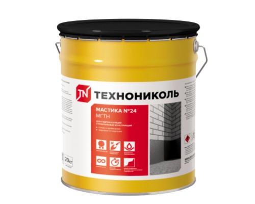 Мастика гидроизоляционная  № 24 МГТН, 20 кг