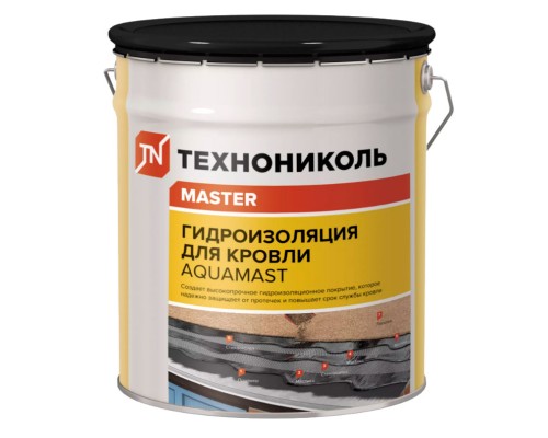 Мастика битумно-резиновая AquaMast, 3 кг 