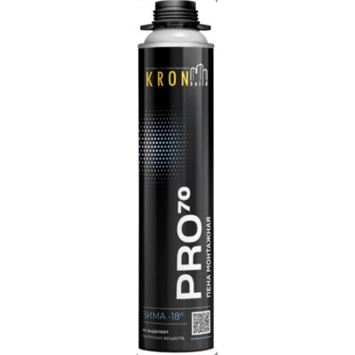 KRONbuild  PRO 70  ЗИМНЯЯ 850мл  Пена монтажная проф.