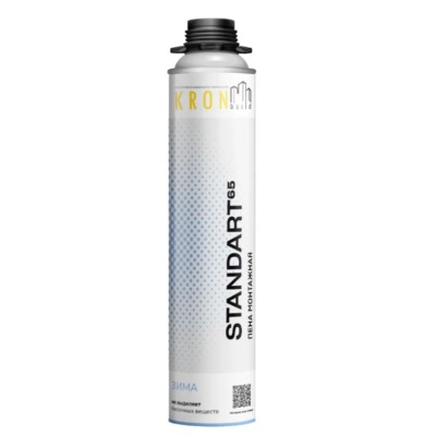 KRONbuild  Standart 65  ЗИМНЯЯ  850мл.Пена монтажная  проф.