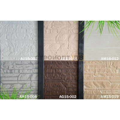 Купить AU15-001 Слоистый песчаник Понова Стандарт  фасадная панель