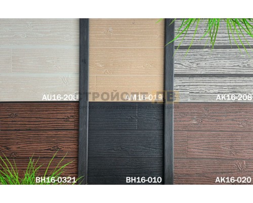 Купить AU16-208 Дерево Понова Проф фасадная панель