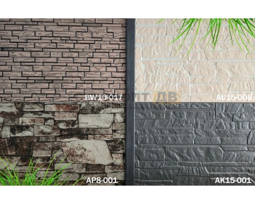 Купить AP8-001 Кирпич декоративный  Понова Проф+  фасадная панель