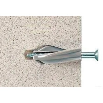 Купить ГАЗМАСТЕР дюбель для газоблока  14*80мм с шурупом