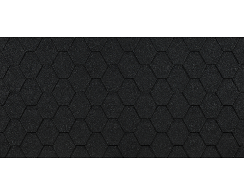 Шестигранник Черный 2,5мм, 3м2 гибкая черепица  Деке Eurasia