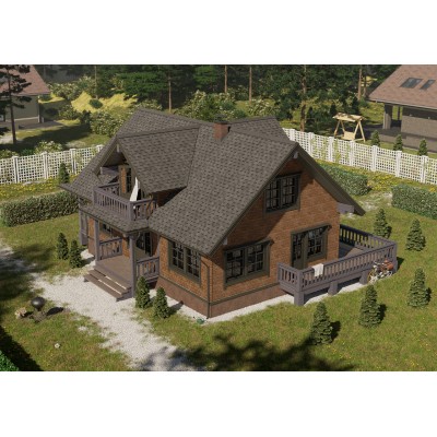 Дракон Премиум Ежевика 5,6мм, 2,38м2 гибкая черепица  Деке