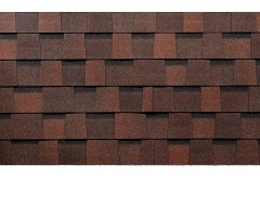 Коньково-карнизная черепица Премиум Зрелый каштан Деке
