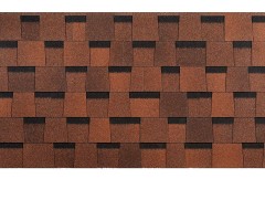 Дракон Светло-коричневый  5мм, 2,38м2 гибкая черепица  Деке Европа