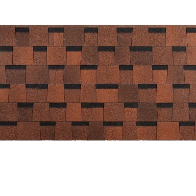 Дракон Светло-коричневый  5мм, 2,38м2 гибкая черепица  Деке Европа