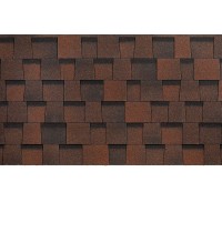 Дракон Темно-коричневый  5мм, 2,38м2 гибкая черепица  Деке Europa