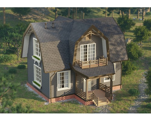 Дракон Серый  5мм, 2,38м2 гибкая черепица  Деке Европа