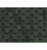 Соната Финская Зеленый  2,7мм, 3м2 гибкая черепица ТН ШИНГЛАС