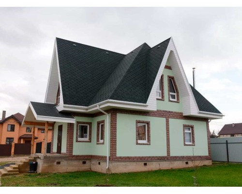 Соната Финская Зеленый  2,7мм, 3м2 гибкая черепица ТН SHINGLAS