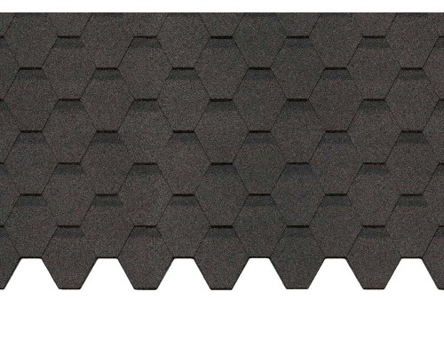 Карат Серый 2,8мм, 3м2 гибкая черепица  Деке Europa