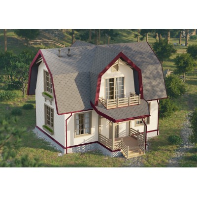 Карат Серый 2,8мм, 3м2 гибкая черепица  Деке Europa