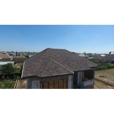 Генуя Трюфель  3,1мм, 3м2 гибкая черепица  Деке Премиум