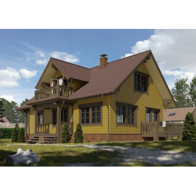 Генуя Зрелый каштан 3,1мм, 3м2 гибкая черепица  Деке Премиум