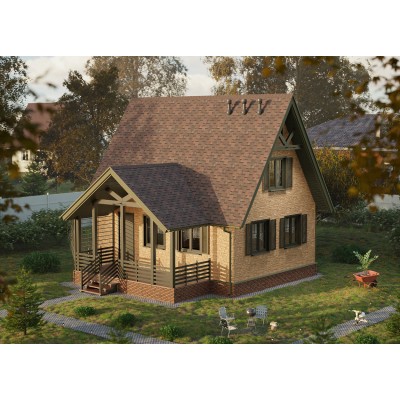 Лабиринт Коричневый 2,5мм, 3м2 гибкая черепица  Деке Евразия